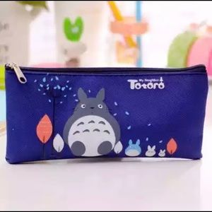Royal Blue Totoro Pencil Case
